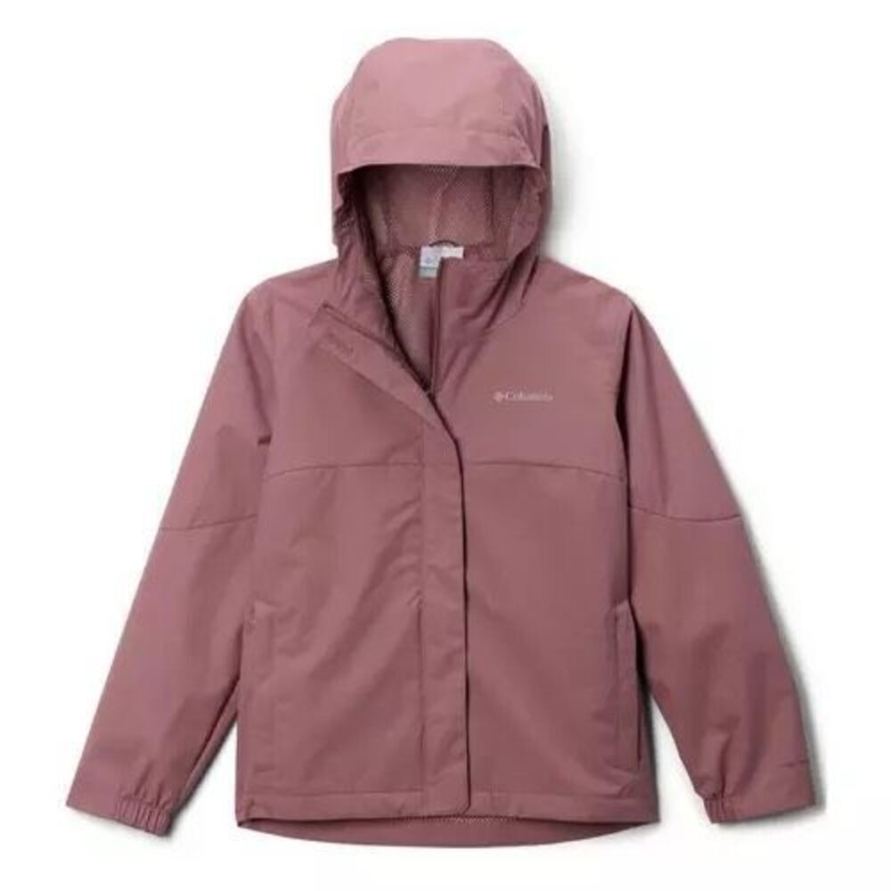 Columbia NWT YOUTH Fig Hikebound II Hooded Rain Jacket